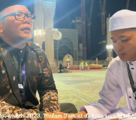 Viral Momen Pasangan Indonesia Langsungkan Akad Nikah di Masjid Nabawi, Bikin Baper Warganet