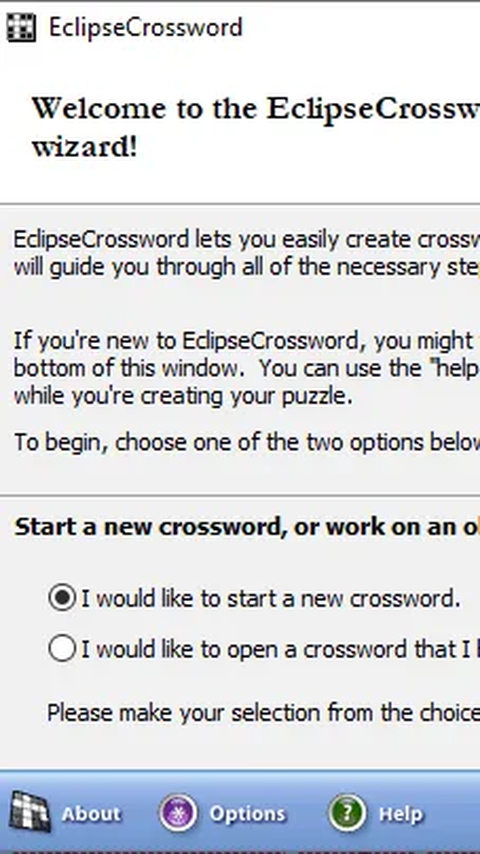 Cara Membuat Teka Teki Silang Online di Aplikasi EclipseCrossword