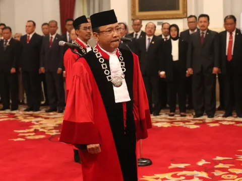 Suhartoyo Officially Inaugurated as Chairman of the Constitutional Court Replacing Anwar Usman