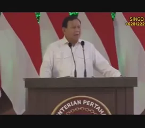 Beredar Video Prabowo Pidato Berbahasa Arab, Begini Faktanya