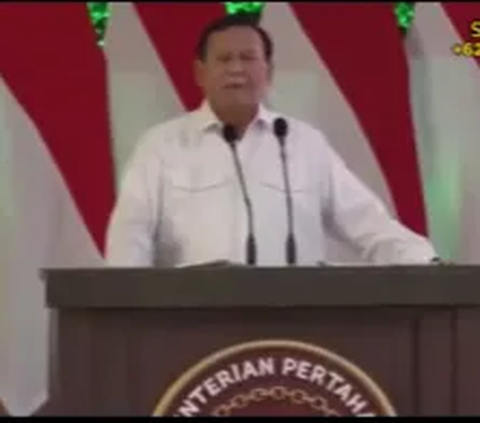 Beredar Video Prabowo Pidato Berbahasa Arab, Begini Faktanya