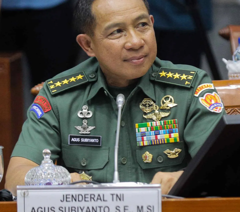 Calon Panglima TNI Jenderal Agus Subiyanto  menjalani uji kelayakan dan kompetensi dengan Komisi I DPR di Gedung Nusantara II, Kompleks Parlemen Senayan, Jakarta, Senin (13/11/2023).