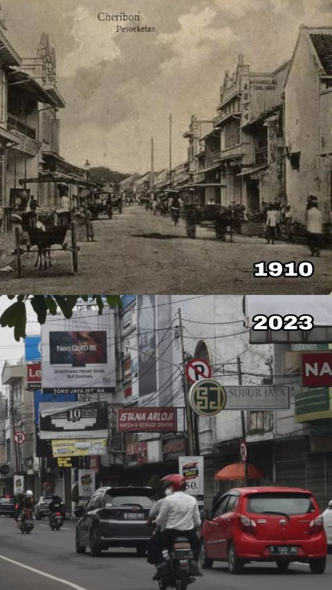 Mengenang Masa Lalu dengan 10 Potret Jalanan Cirebon Tempo Dulu dan Kini
