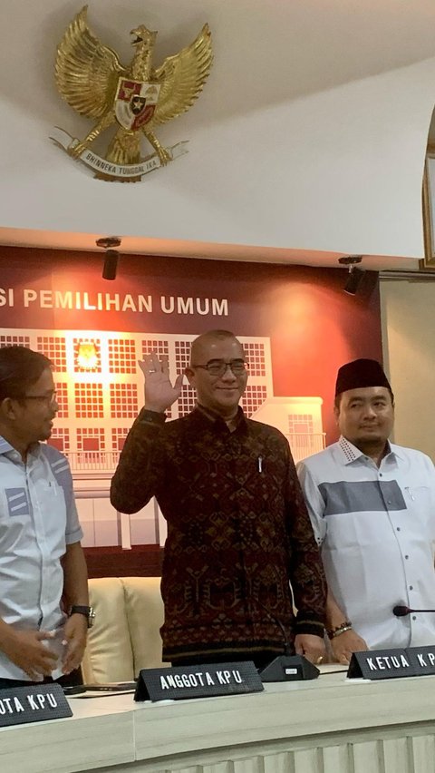 KPU Resmi Tetapkan Tiga Pasangan Capres-Cawapres di Pilpres 2024