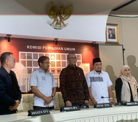 KPU Resmi Tetapkan Tiga Pasangan Capres-Cawapres di Pilpres 2024