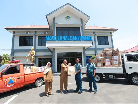 Difasilitasi TNI AL, Banyuwangi Kirim Bantuan Kemanusiaan untuk Palestina