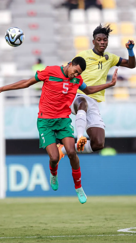 Michael Bermudez menjadi pemborong gol dalam laga ini. Ia menciptakan brace kemenangan Ekuador atas Maroko.<br>