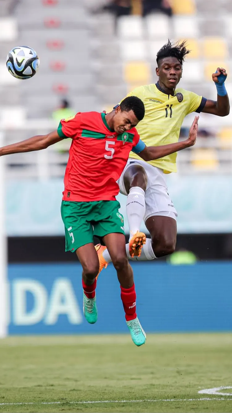 Kalahkan Maroko 2-0, Ekuador Puncaki Grup A Piala Dunia U-17