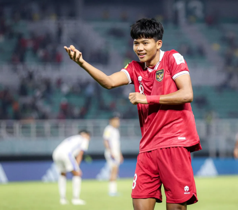 FOTO: Aksi Arkhan Kaka yang Mencuri Perhatian Saat Jadi Pahlawan Skuad Garuda Muda Menghadapi Panama di Piala Dunia U-17 2023