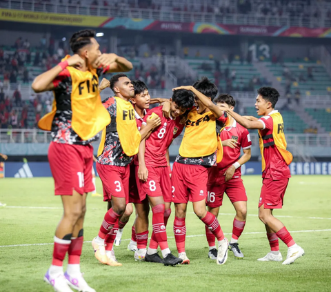 FOTO: Aksi Arkhan Kaka yang Mencuri Perhatian Saat Jadi Pahlawan Skuad Garuda Muda Menghadapi Panama di Piala Dunia U-17 2023