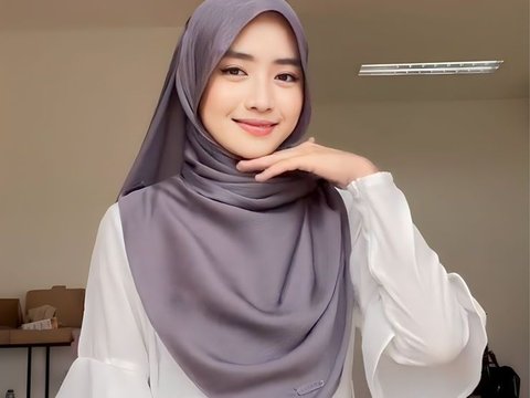 Simpel nan Anggun, Tutorial Pashmina Silk dengan Cutting Curve