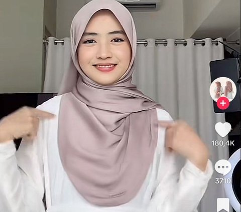 Simpel nan Anggun, Tutorial Pashmina Silk dengan Cutting Curve