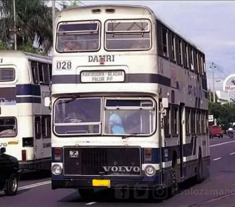 10 Potret Bus Jadul Damri, Desainnya Klasik Banget Tapi Simpan Banyak Kenangan