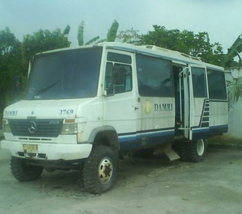 10 Potret Bus Jadul Damri, Desainnya Klasik Banget Tapi Simpan Banyak Kenangan