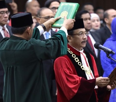 Resmi Gantikan Anwar Usman Jadi Ketua MK, Ini Perjalanan Kehakiman Suhartoyo