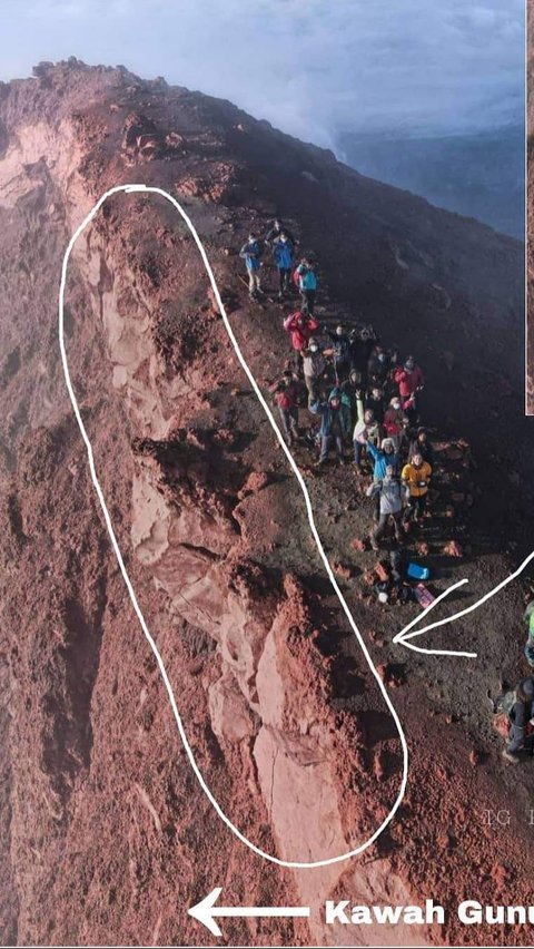 Kawah Gunung Kerinci Dikabarkan Retak, Wisatawan Diingatkan Lebih Hati-Hati