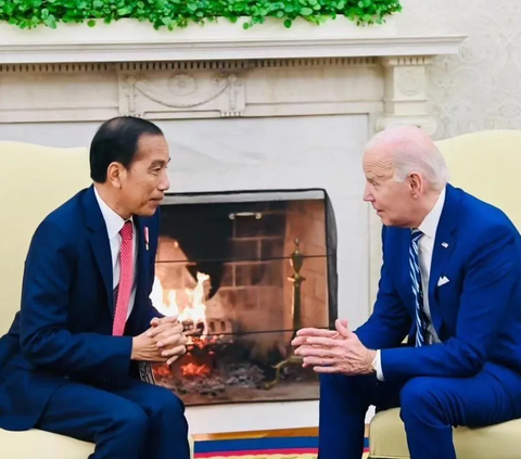 Beda Isi Twit Jokowi dan Joe Biden Setelah Pertemuan di Washington