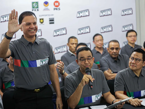 FOTO: Momen Anies dan Cak Imin Umumkan Timnas AMIN untuk Pemenangan Pemilu 2024