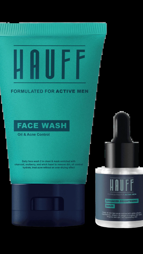 4. Hauff: Basic Skincare Set untuk Kulit Sehat