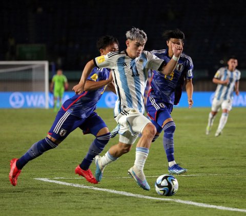 FOTO: Libas Jepang, Argentina Rajut Asa ke 16 Besar Piala Dunia U-17