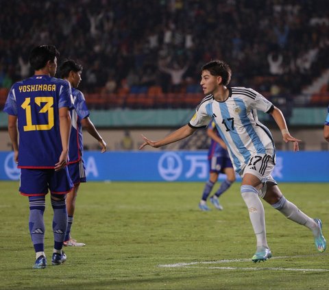 FOTO: Libas Jepang, Argentina Rajut Asa ke 16 Besar Piala Dunia U-17