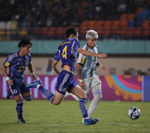 FOTO: Libas Jepang, Argentina Rajut Asa ke 16 Besar Piala Dunia U-17