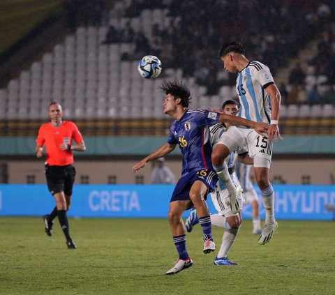 FOTO: Libas Jepang, Argentina Rajut Asa ke 16 Besar Piala Dunia U-17