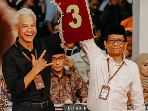 Once Mekel dan Pendukung Lain Suka Cita Ganjar-Mahfud Dapat Nomor 3: Metal, Menang Total