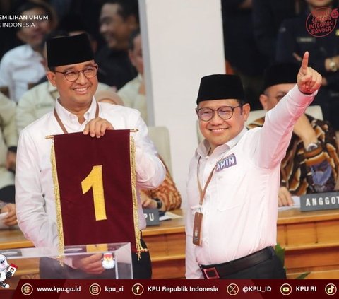 Pasangan Anies Baswedan dan Muhaimin Iskandar (Cak Imin) sebagai pasangan capres-cawapres nomor urut 1. Dalam pidatonya, Cak Imin menyerukan untuk memviralkan kecurangan di Pemilu 2024.