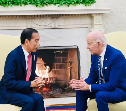 Momen Joe Biden Tak Gubris Usul Jokowi Soal Gencatan Senjata di Gaza, Malah Bahas Cuaca DIngin