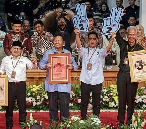 Kejutan Para Capres Cawapres Saat Pengundian Nomor Urut Pilpres 2024