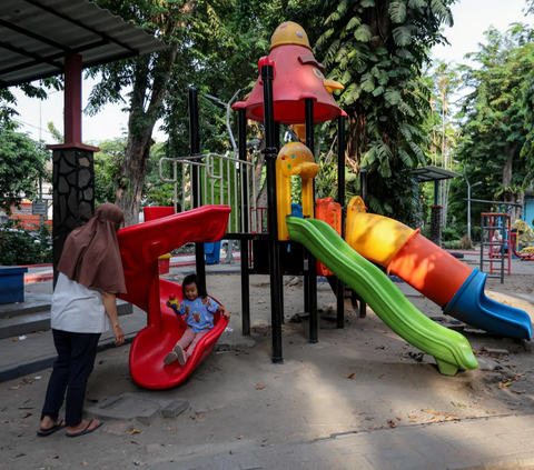 FOTO: Taman Bungkul, Tempat Asri untuk Bersantai di Surabaya selama Perhelatan Piala Dunia U-17 2023