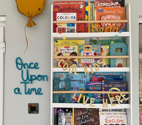 Potret Sudut Baca Nyaman Buat Anak, Bikin Si Kecil Suka Buku