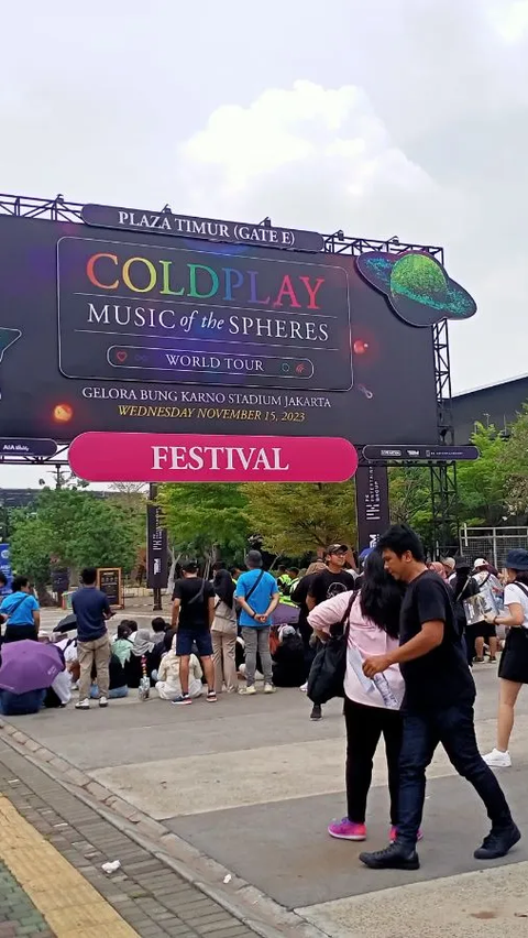 Coldplay Konser di Jakarta Malam Ini, Simak Jadwal Hingga Pintu Masuk Menuju Lokasi