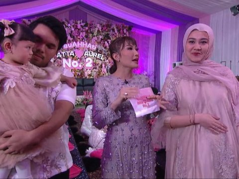 Portrait of Aaliyah Massaid Wearing Hijab at Aurel's Second Child's Aqiqah, Thariq Stares