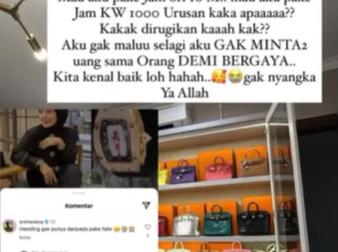 Dinyinyirin Andre Taulany's Wife Using Fake Goods, Shella Saukia Gives a Sharp Reply