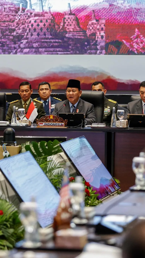 Dalam pertemuan itu, Prabowo juga menegaskan sikap Indonesia terkait serangan Israel terhadap warga sipil di Gaza, Palestina.