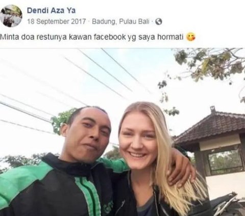 11 Potret Driver Ojol Dipeluk Erat Bule Cantik, Sudah Seperti Pasangan Kekasih