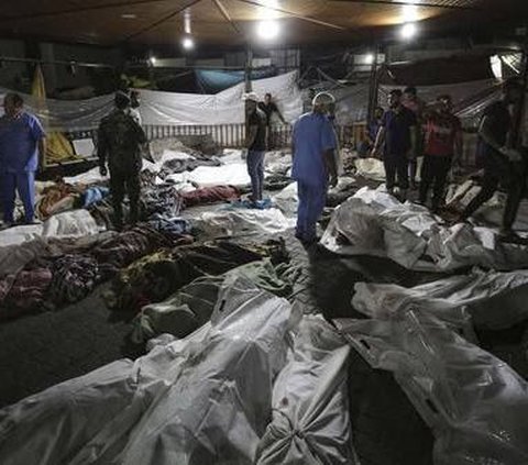 Sad Condition of Hospitals in Gaza Becomes Mass Grave, 179 Bodies Buried Outside the Hospital