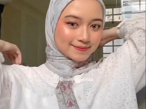 Tutorial Style Hijab Turki dengan Aksesori Ring, Manis Banget