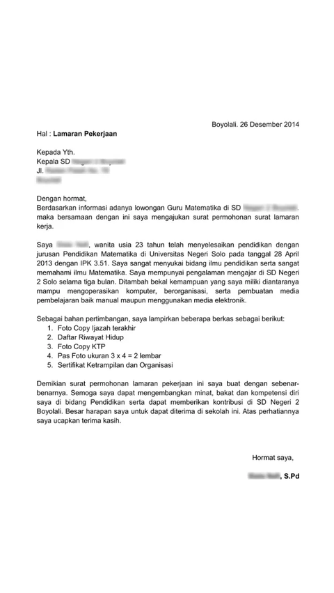 Cara Membuat Surat Lamaran Kerja yang Efektif di Mata HRD: Langkah Membuat sampai Tips Mengirimnya