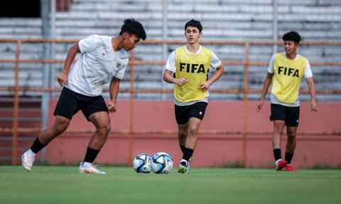 FOTO: Intip Latihan Timnas Indonesia U-17 Jelang Duel Hidup Mati Lawan Maroko