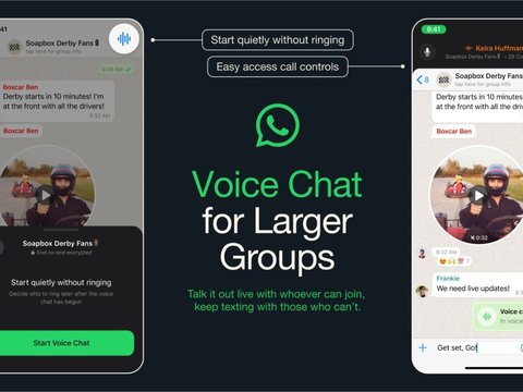 WhatsApp Rilis Fitur Voice Chat, Ini Fungsinya