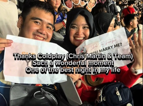 Deretan Momen Unik Konser Coldplay di Jakarta, Chris Martin Pantun Bahasa Indonesia hingga Penonton Dilamar