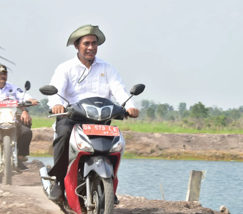 Mentan Amran Dongkrak Produksi di Kalsel dengan Optimasi Lahan Rawa