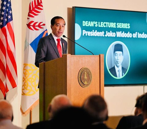 Beri Kuliah Umum di Stanford University, Jokowi Sebut Dana Transisi Energi Bebani Negara Miskin