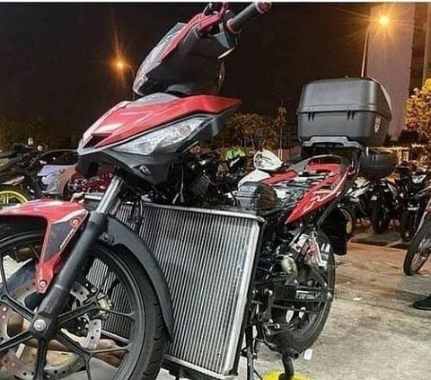 10 Potret Modifikasi Motor Asal-asalan Banget, Sudah Gak Zamannya Tampilan Keren