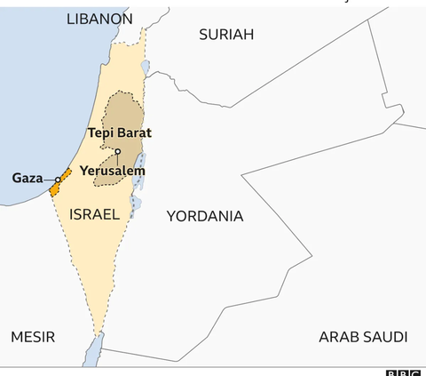 Ini Nama Asli Tel Aviv & Kota-kota Lain di Palestina Sebelum Dicuri Israel, Ada yang Berhubungan dengan Ulama Indonesia