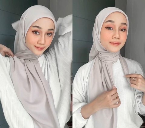 Tutorial Hijab Segi Empat Menutup Dada, Look Anggun dan Stylish