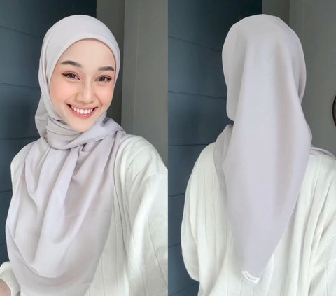 Tutorial Hijab Segi Empat Menutup Dada, Look Anggun dan Stylish